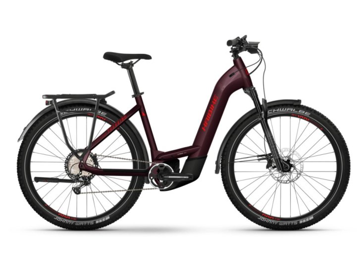 Haibike TREKKING 11 LOW i750Wh GL_tuscan/neon red M / 50 cm